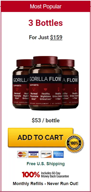Gorilla Flow 6 bottle 